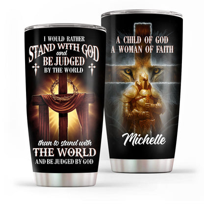 Child of God - Personalized Tumbler - 20oz Stainless Steel