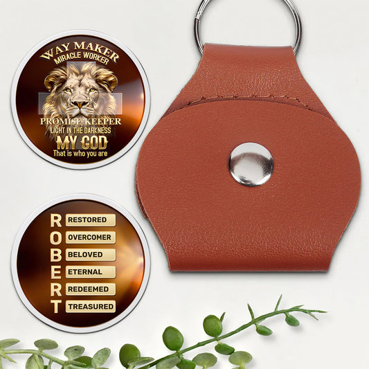 Way Maker Promise Keeper - Personalized Pocket Hug Keepsake