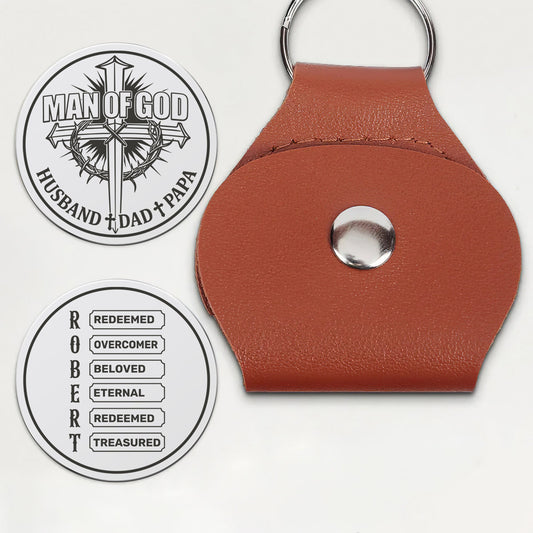 Man Of God - Personalized Pocket Hug - Gift For Him