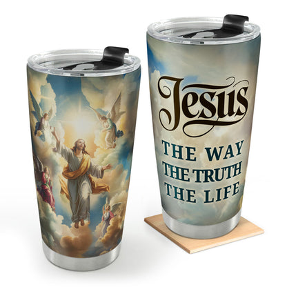 The Way The Truth The Life - Inspirational Faith Tumbler
