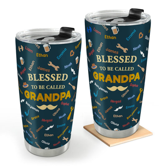Blessed To Be Called - Personalized Stainless Steel Tumbler