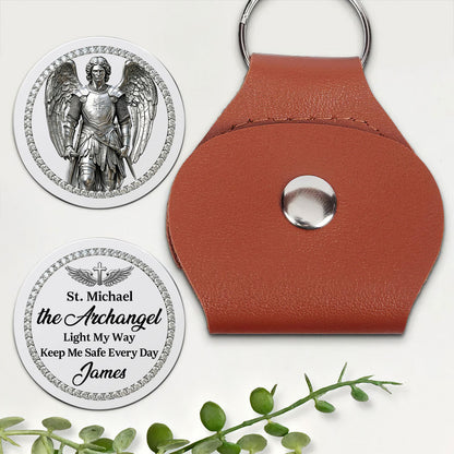 Archangel Michael Guardian - Personalized Pocket Hug Keepsake
