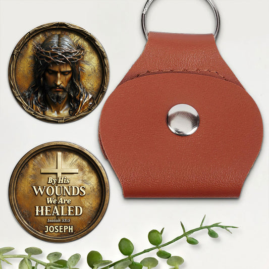 Because Of His Love - Personalized Christian Keepsake - Gift For Men