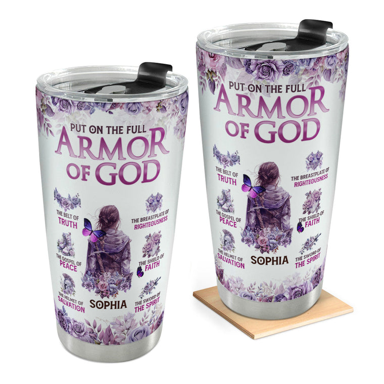 Faith in Action - Personalized Stainless Steel Tumbler 20oz