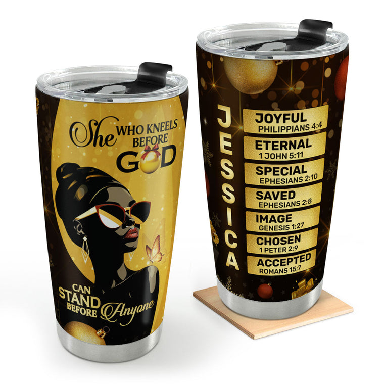 Faith Quote - Personalized Stainless Steel Tumbler