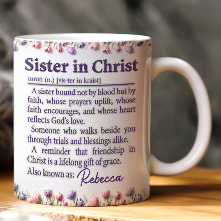 Faith-Inspired - Personalized Ceramic Coffee Mug
