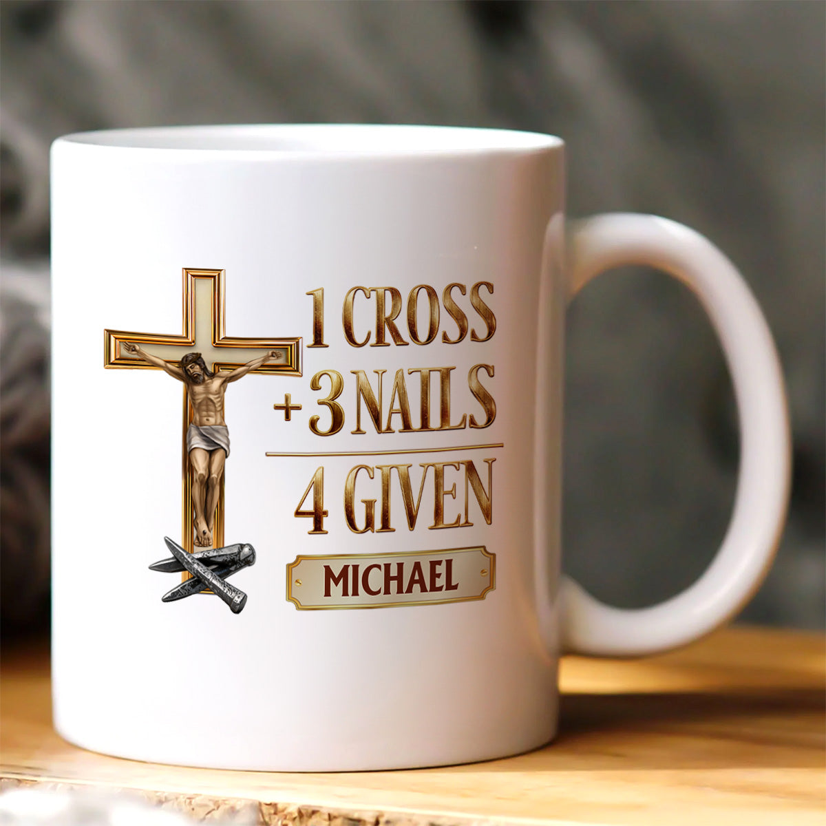 Faith-Inspired - Personalized Christian Coffee Mug