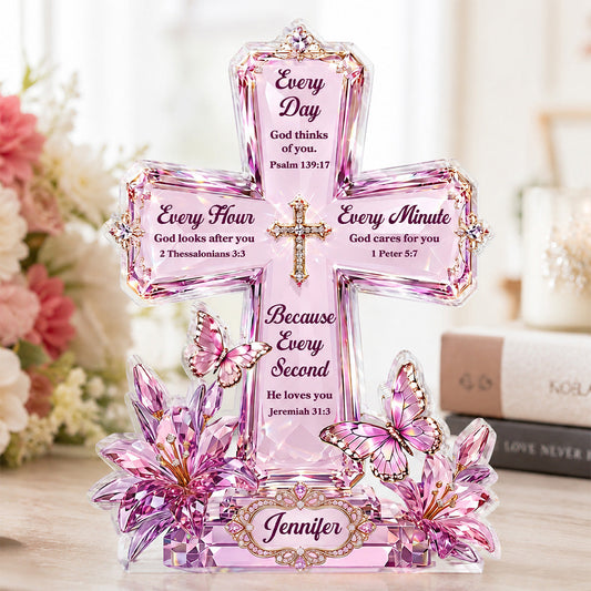 Faith-Inspired Gift for Mom - Personalized Acrylic Plaque GAPJS10021