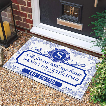 Bible Verse - Personalized Doormat for Home Decor