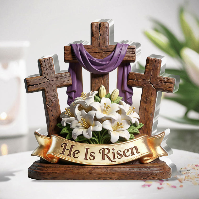 Victory Of The Risen King - Custom Shaped Acrylic Plaque GAPJS10121