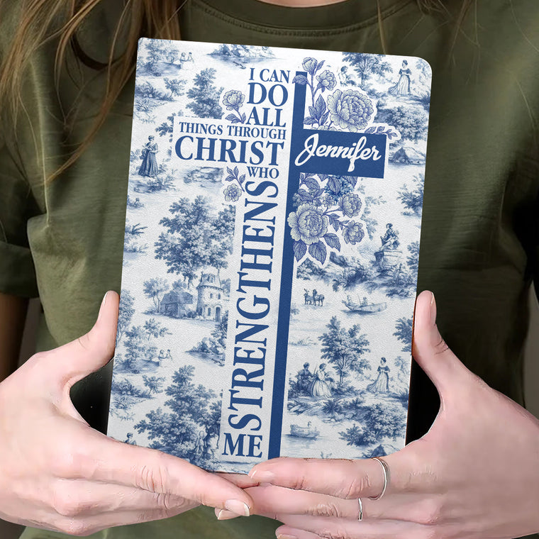 Philippians 4:13 Gift for Women - Personalized Notebook GMJSNB200056