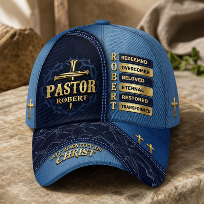 My Identity In Christ - Personalized Classic Cap - Christian Faith Accessories