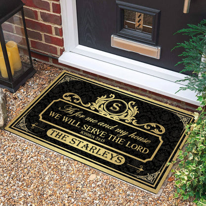 Faith House Doormat - Personalized Home Decor