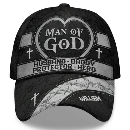 Man Of God - Personalized Classic Cap