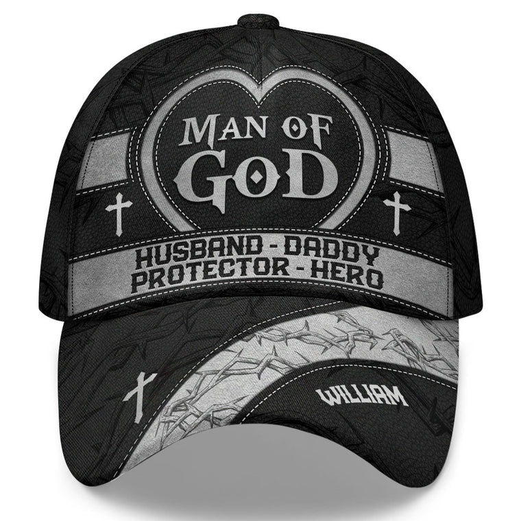 Man Of God - Personalized Classic Cap