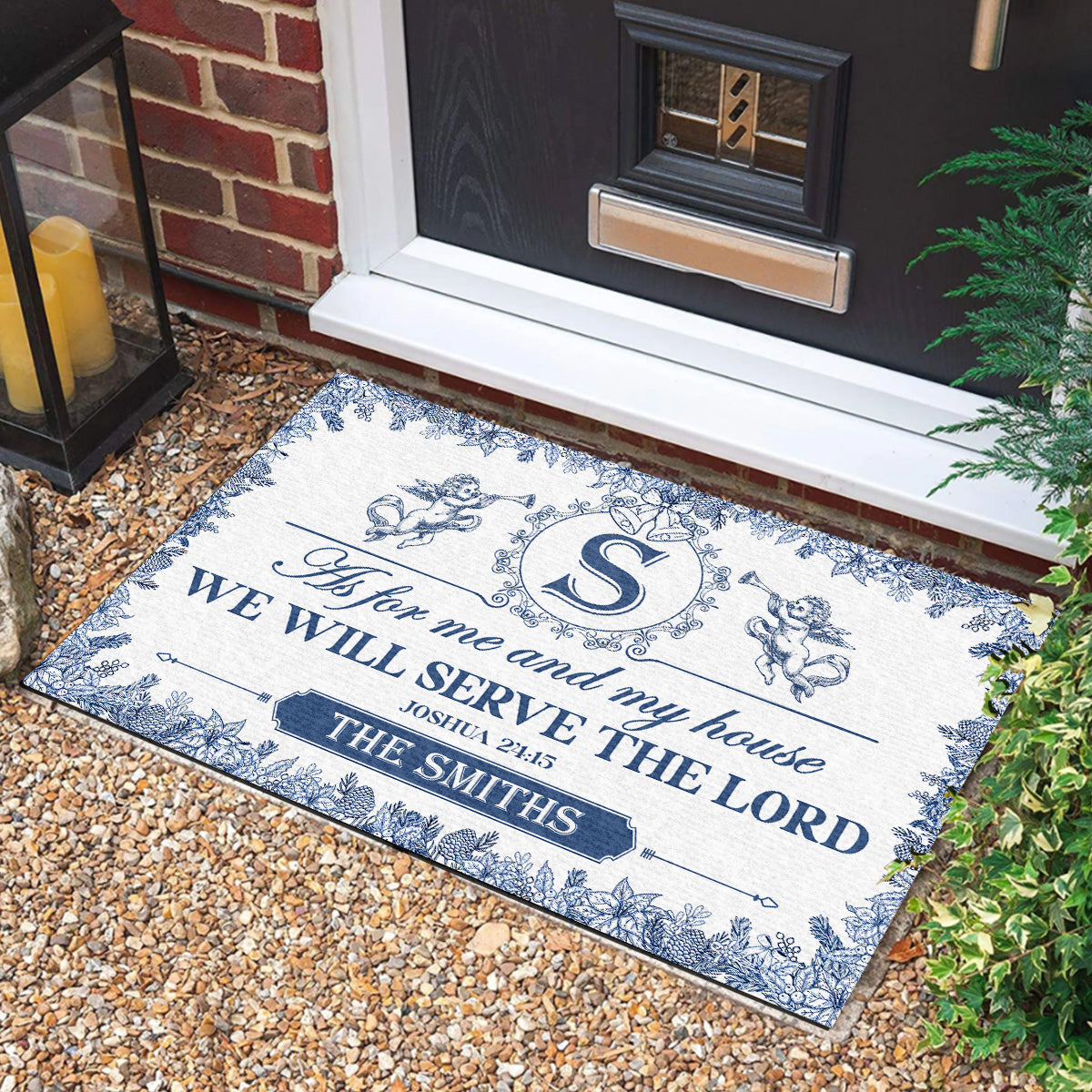 Bible Verse - Personalized Doormat for Home Decor