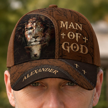 Man Of God - Personalized Classic Cap for Him