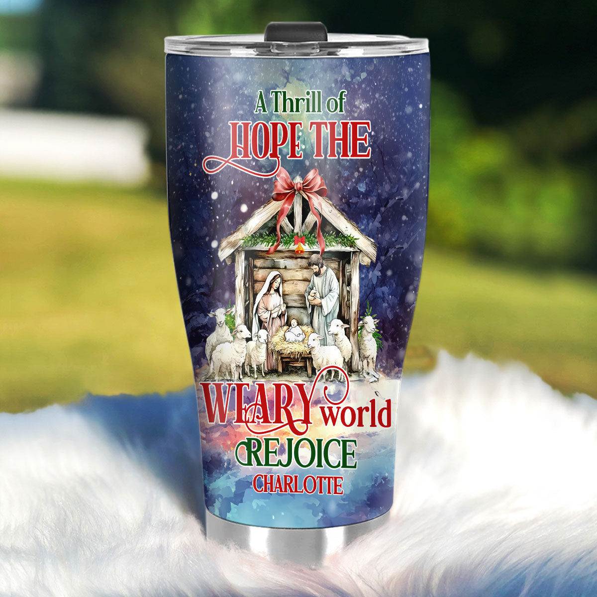 Hope - Personalized Stainless Steel Tumbler