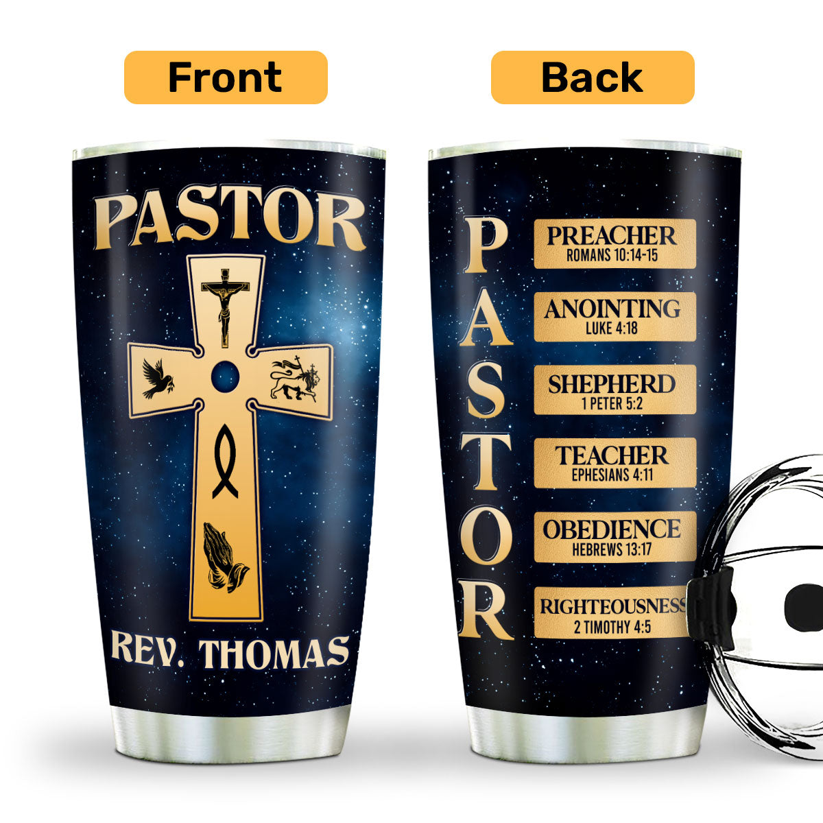 Thank You For All You Do - Personalized Stainless Steel Tumbler