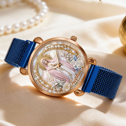 Our Lady Of Grace - Personalized Women's Wrist Watch TC100019