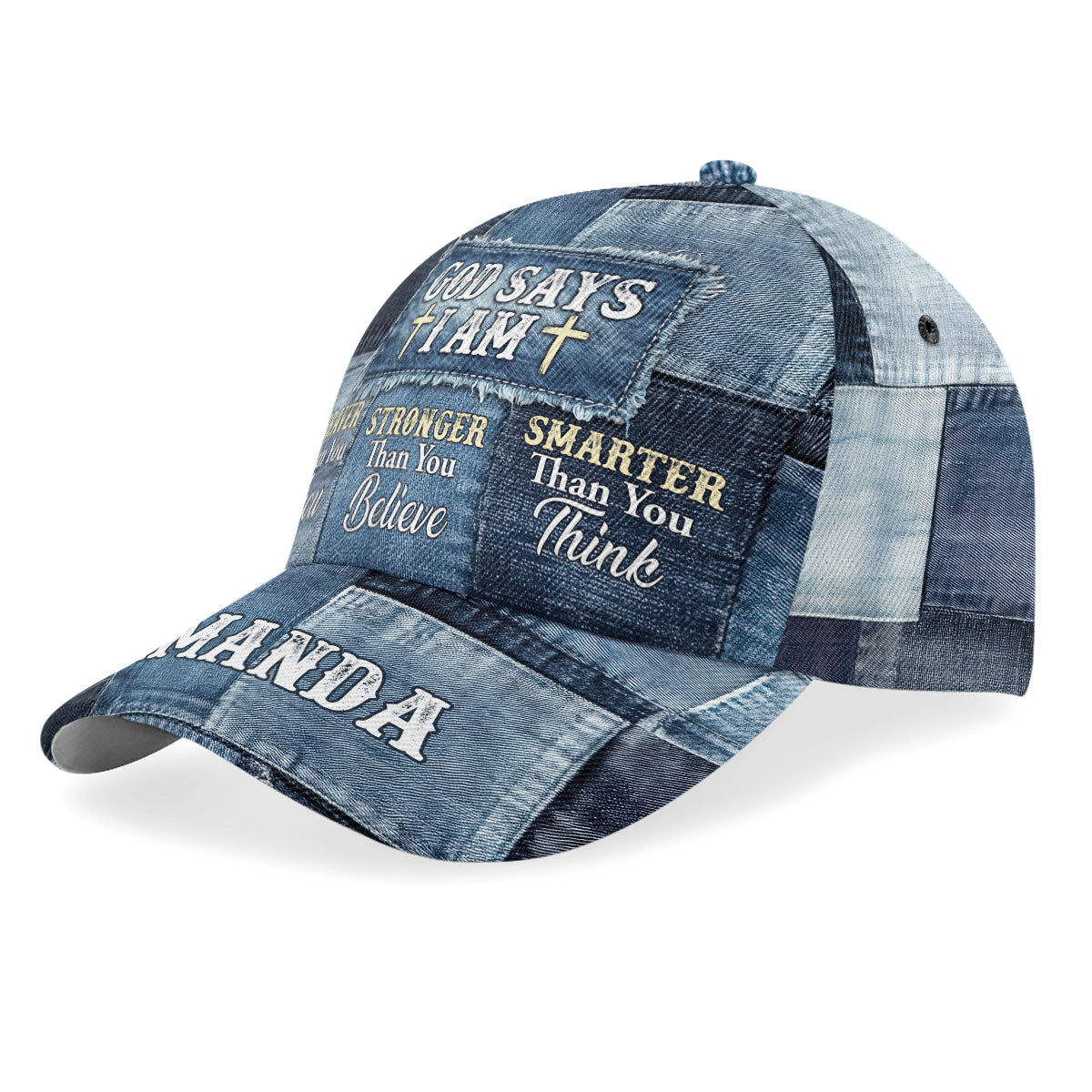 God Says I Am - Personalized Classic Cap - Gift For Women
