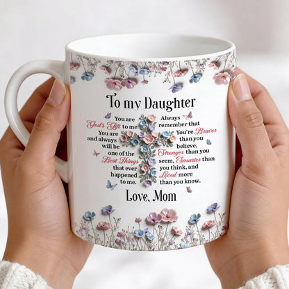 You Are Loved More Than You Know - Personalized Ceramic Coffee Mug