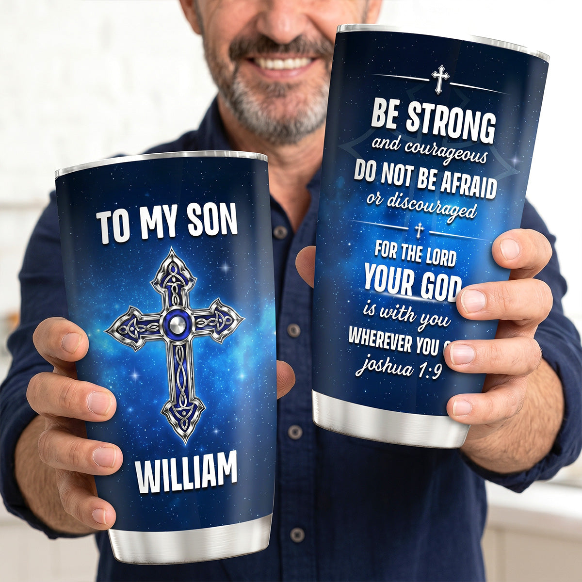 Faith Inspiration - Personalized Stainless Steel Tumbler