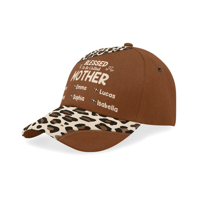 Blessed To Be Called Mother - Personalized Classic Cap