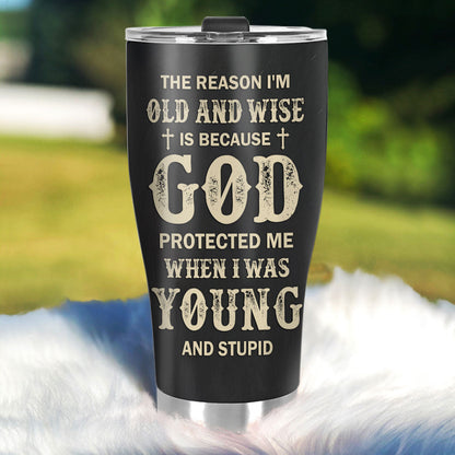 Religious Quote - Personalized Stainless Steel Tumbler 20oz
