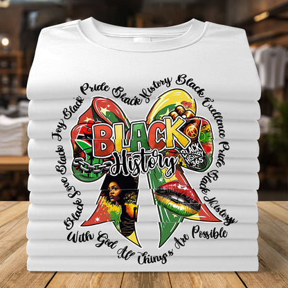 With God All Things Are Possible - 2D Unisex T-shirt GMJSTS200085
