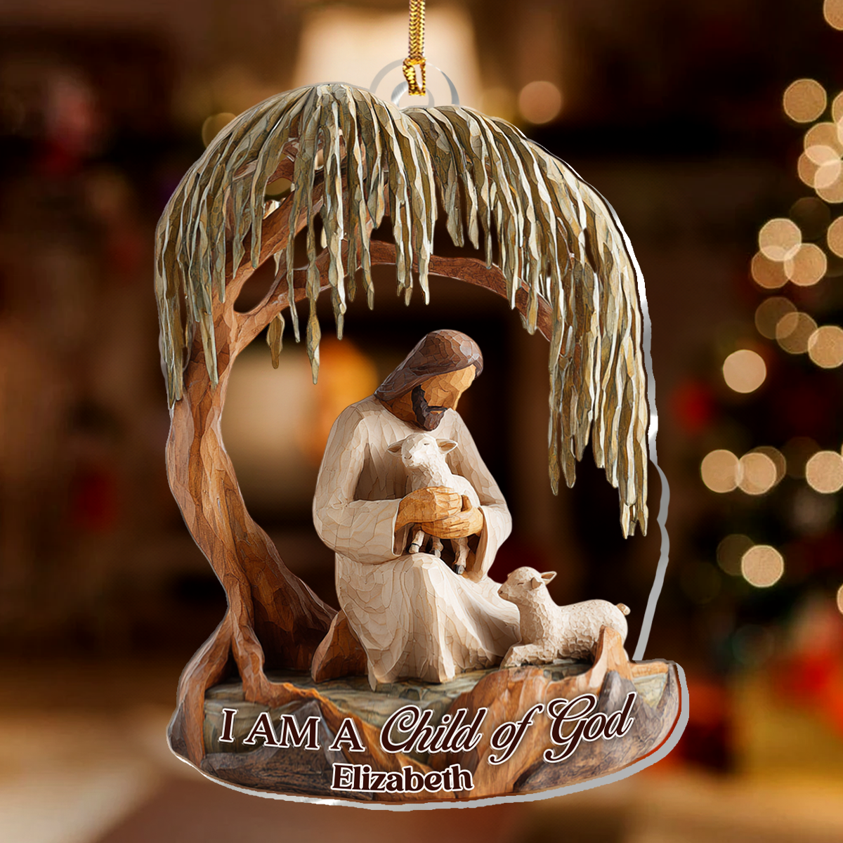 Child Of God - Personalized Acrylic Ornament GOJS10332