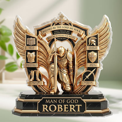 Blessed Be The Lord My Rock - Christian Faith Home Decor GAPJS10040