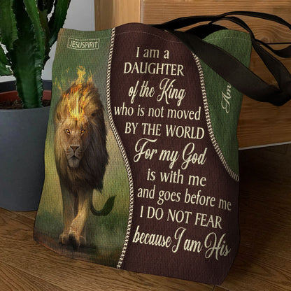 For My God Is With Me - Personalized Tote Bag GTTJS10118