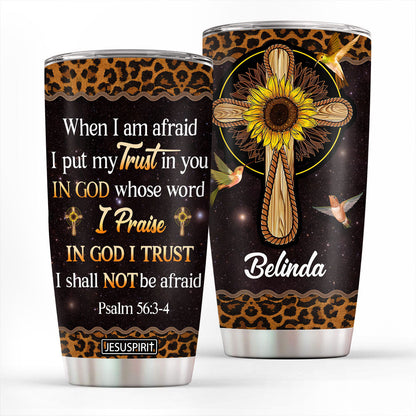 Trust in God - Personalized Stainless Steel Tumbler