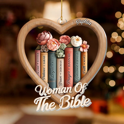 Woman Of The Bible - Personalized Acrylic Ornament GOJS10034