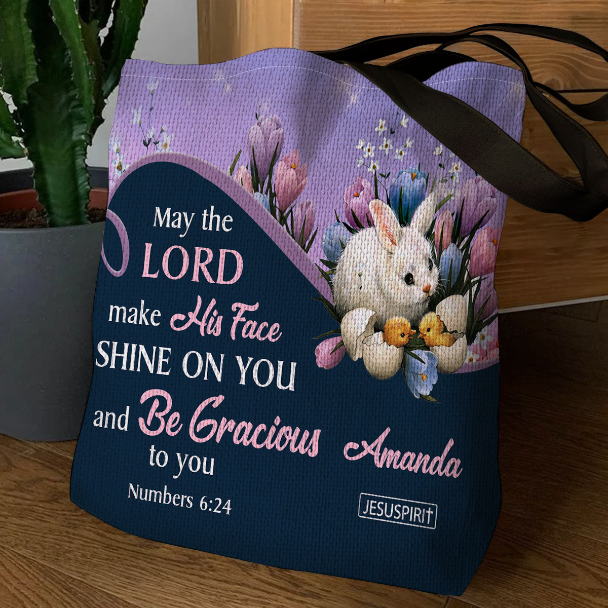 May The Lord Shine On You - Christian Tote Bag GTTJS10206