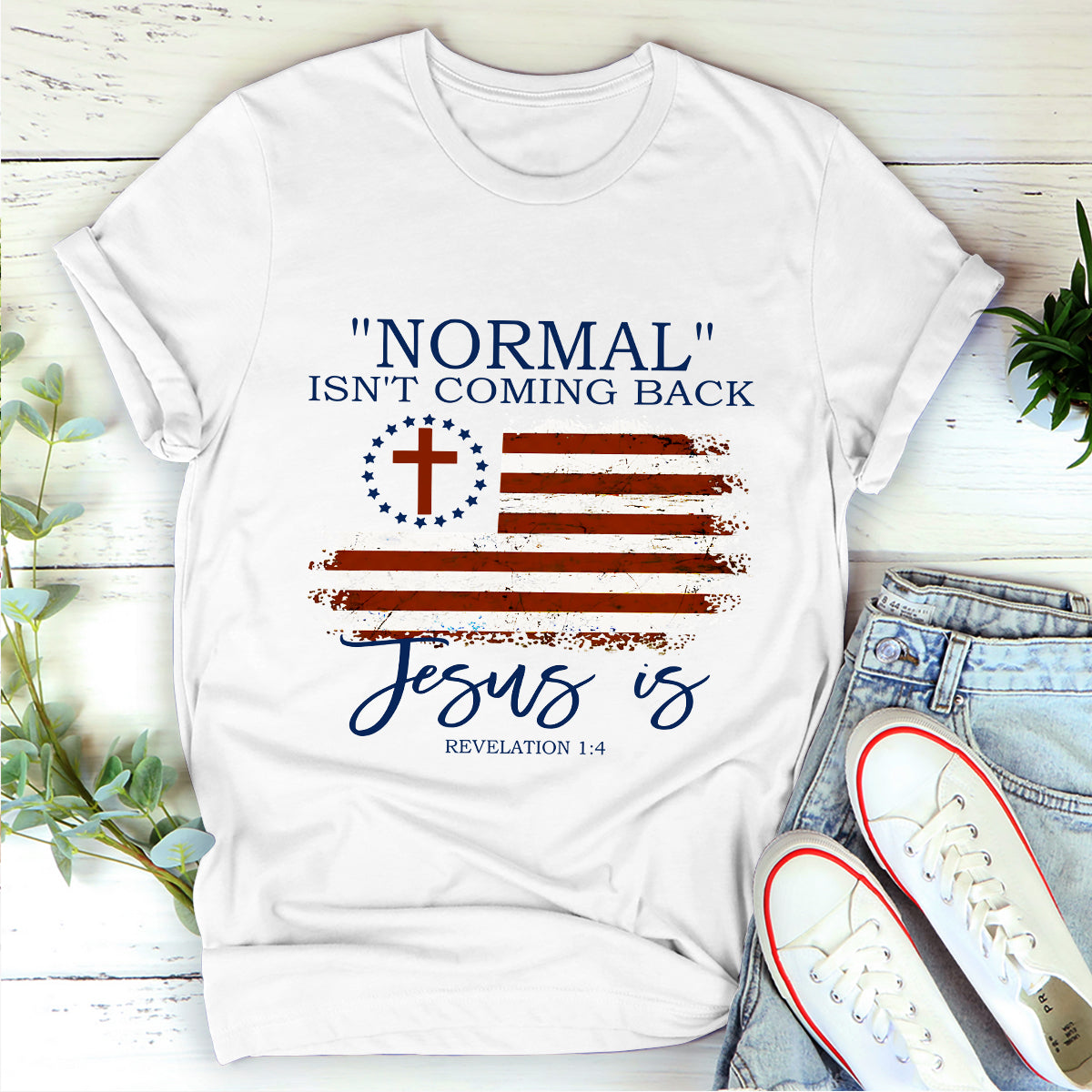 Normal Isn't Coming Back - 2D Unisex T-shirt GMJSTS200041