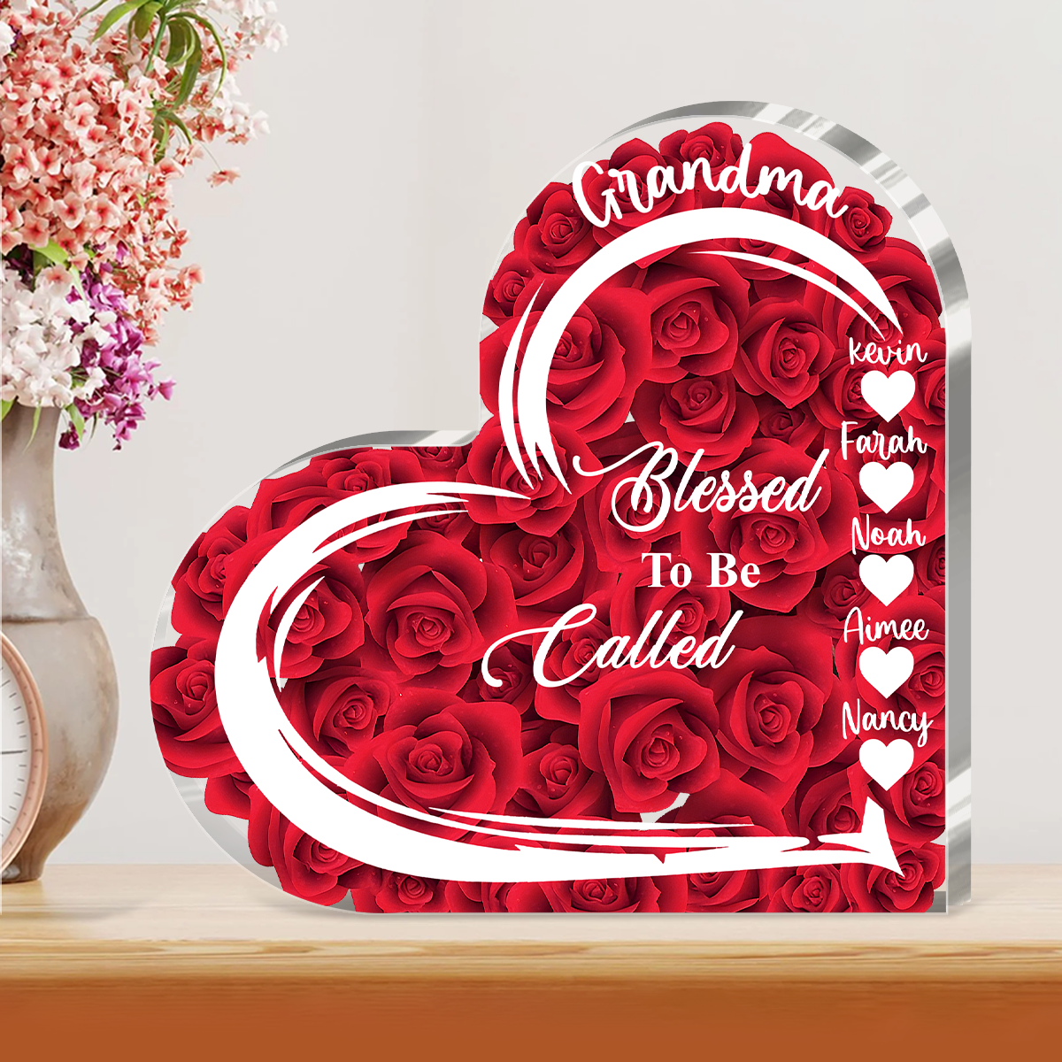 Blessed To Be Called - Personalized Acrylic Plaque GAPJS10238