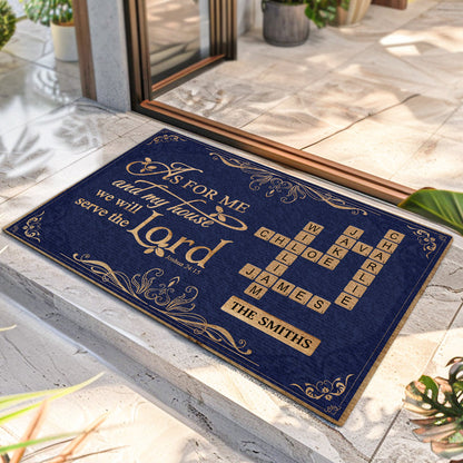 Faith Quote - Personalized Doormat for Home Decor GDMJS10043