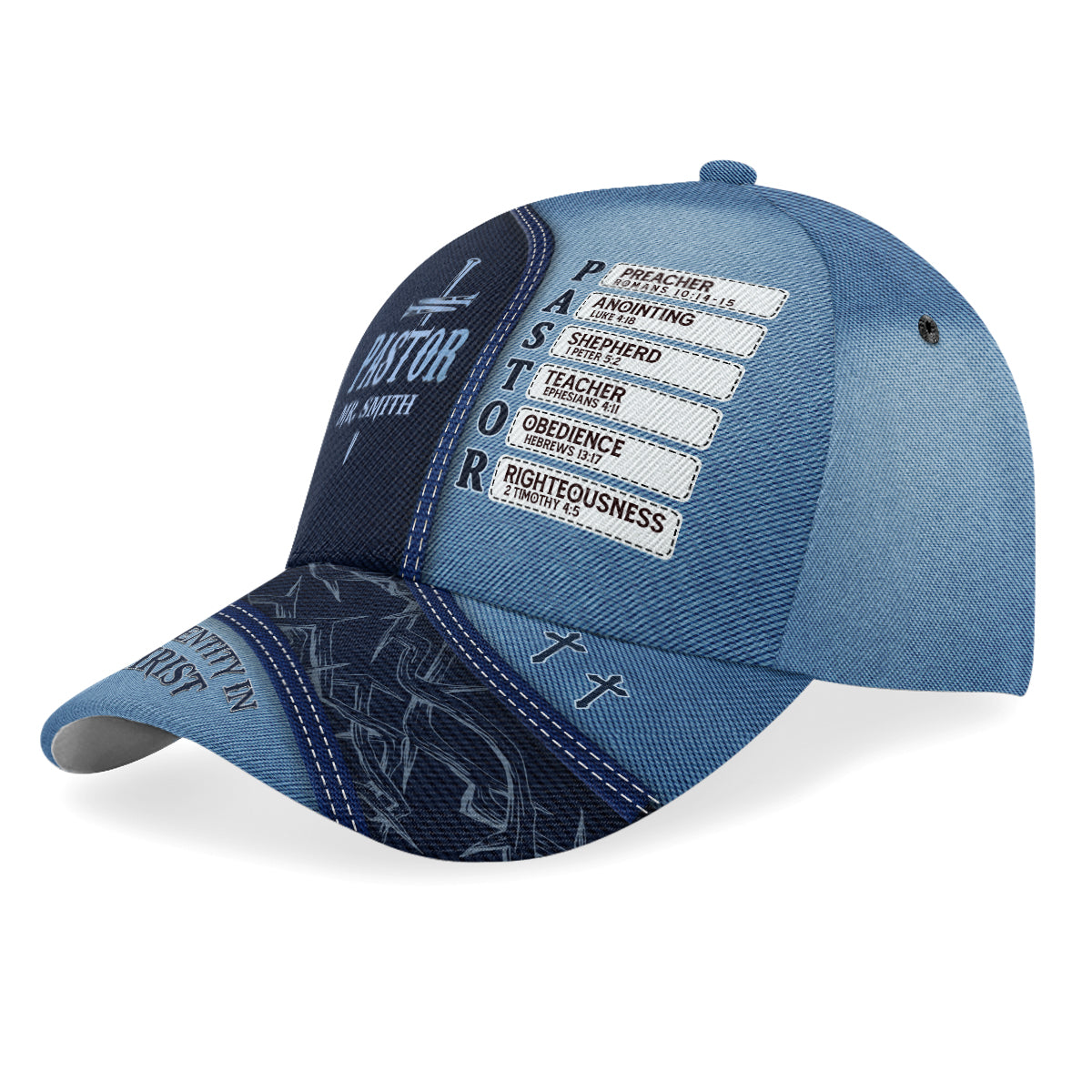 Your Identity In Christ - Personalized Classic Cap - Faithful Christian Gift