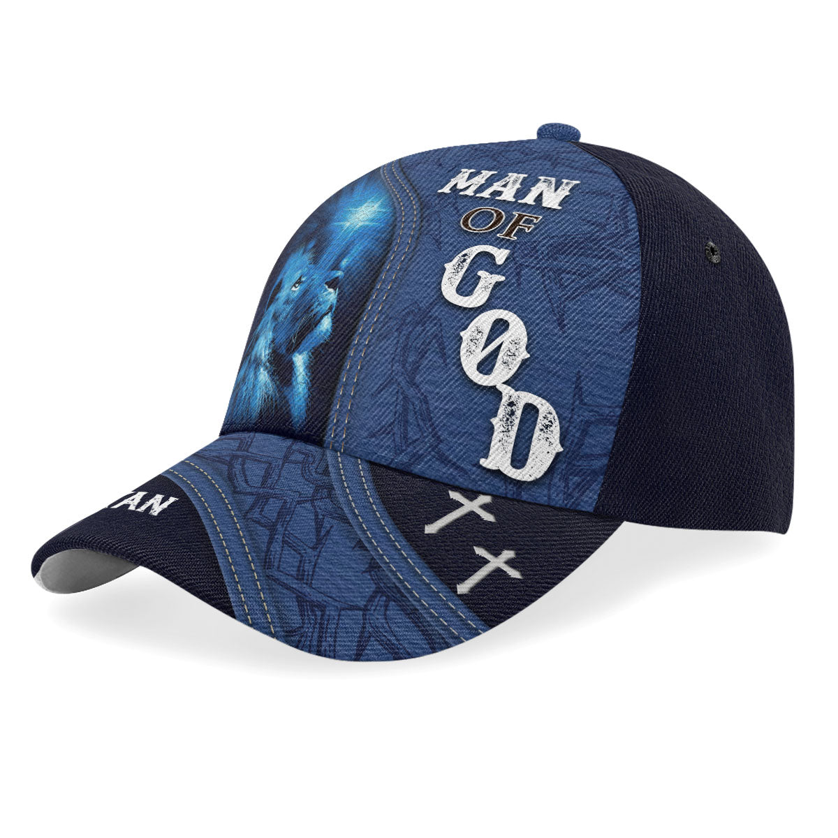 Man Of God - Personalized Classic Cap - Christian Faith Apparel