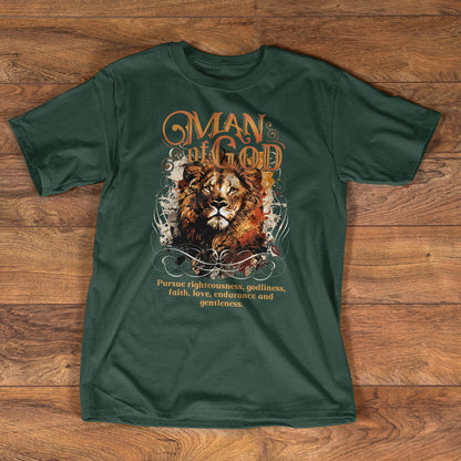 Man Of God - 2D Unisex T-shirt GMJSTS200083