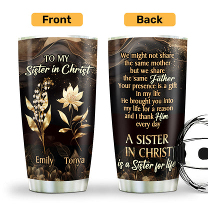 Grace-Inspired Stainless Steel Tumbler - Personalized Gift