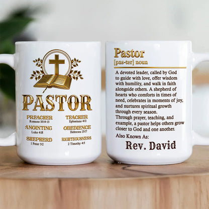 Christian Inspirational - Personalized Ceramic Coffee Mug