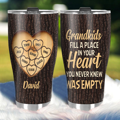 Family Love - Personalized Stainless Steel Tumbler