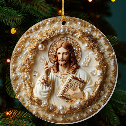 Christ The Teacher - Acrylic Ornament - Christian Faith Home Decor GOJS10064