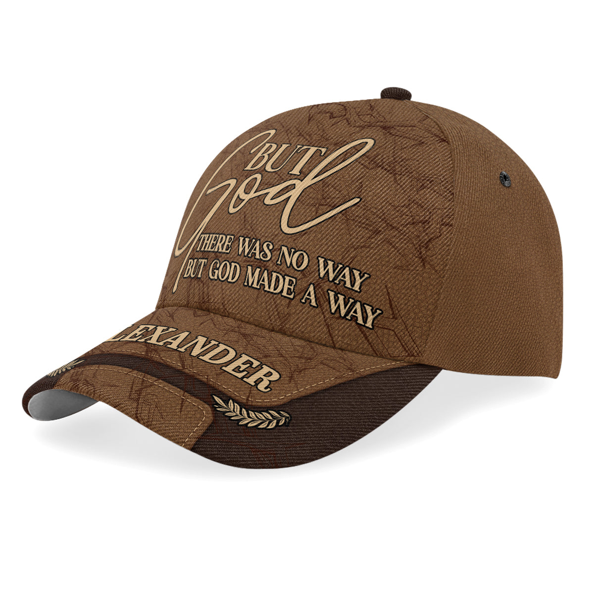 Faith-Inspired Gift for Him - Personalized Classic Cap