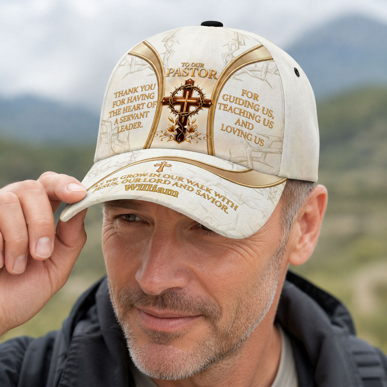 Heart Of A Servant Leader - Personalized Classic Cap