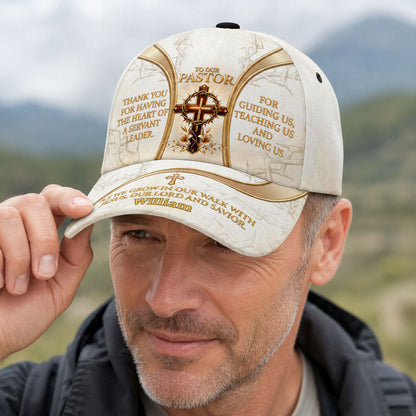 Heart Of A Servant Leader - Personalized Classic Cap