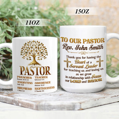 Inspirational Faith - Personalized Ceramic Coffee Mug